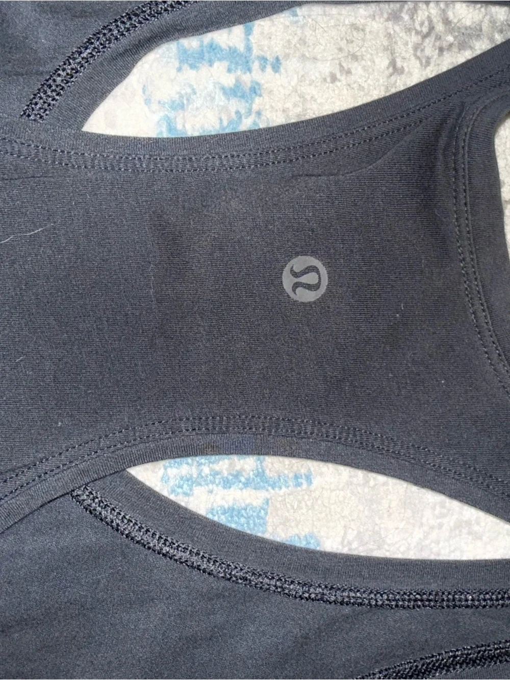 lululemon athletica Black Racerback Tank